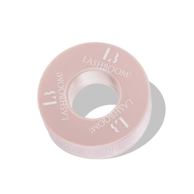 Silikon Tape auf Plastikrolle Logo Peach