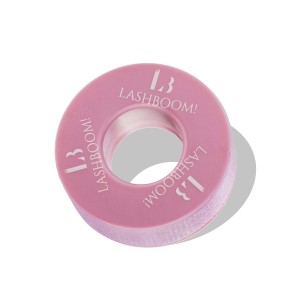 Silikon Tape auf Plastikrolle Logo Pinky