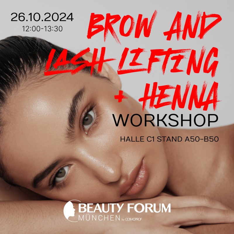 Workshop LASH & BROW LIFTING + FÄRBEN Messe 26.10.2024