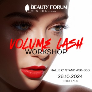 Workshop VOLUMENTECHNIK 16:00 Uhr Messe 26.10.2024