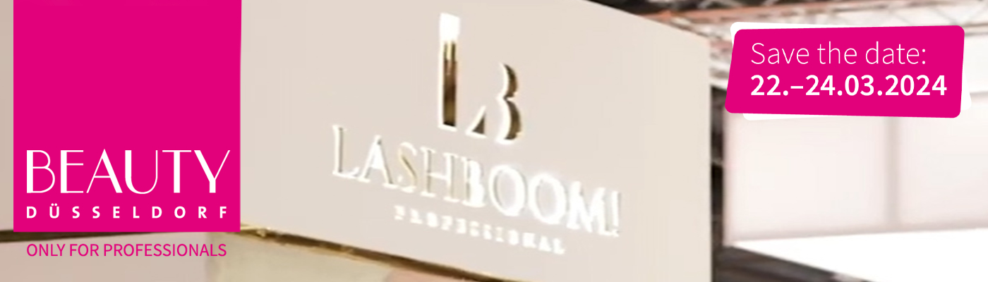 LASHBOOM! Begeistert mit Innovationen auf der Beauty Düsseldorf Messe 2024